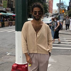 3.3 Field Trip Tan One-Size Cardigan